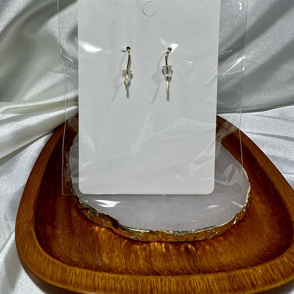 Pink Butterfly Accent Earrings - Picture 4 of 4